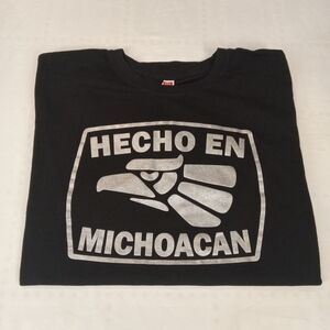 Hecho en Michoacan unisex T-Shirt 100% Cotton Premium Tee Medium
